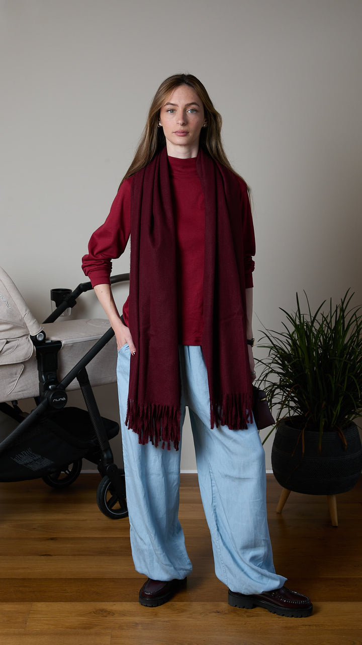 ג׳ינס בלון עם גומי במותניים ״ג׳ייד״