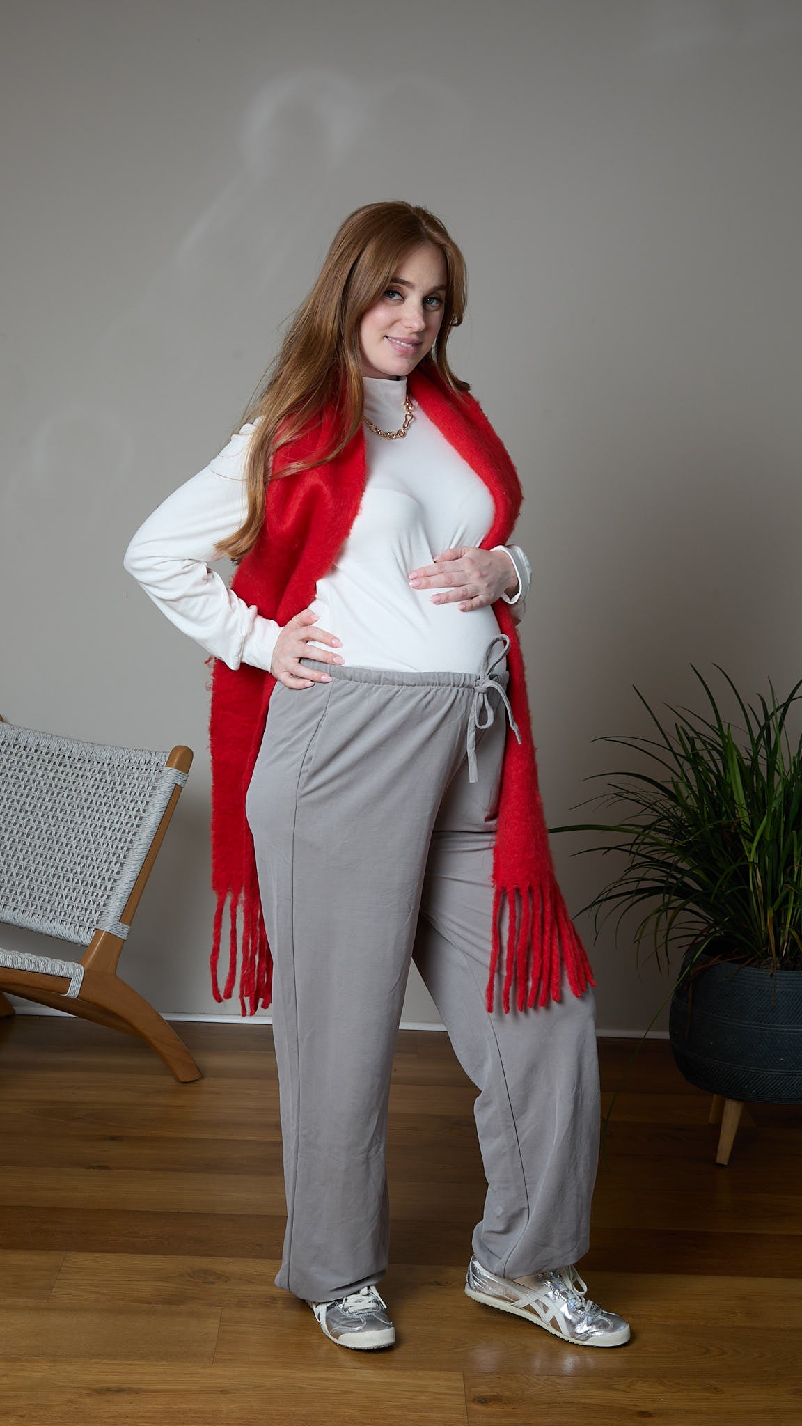 מכנס בלון להריון ולאחרי לידה ״סופי״ | אפור