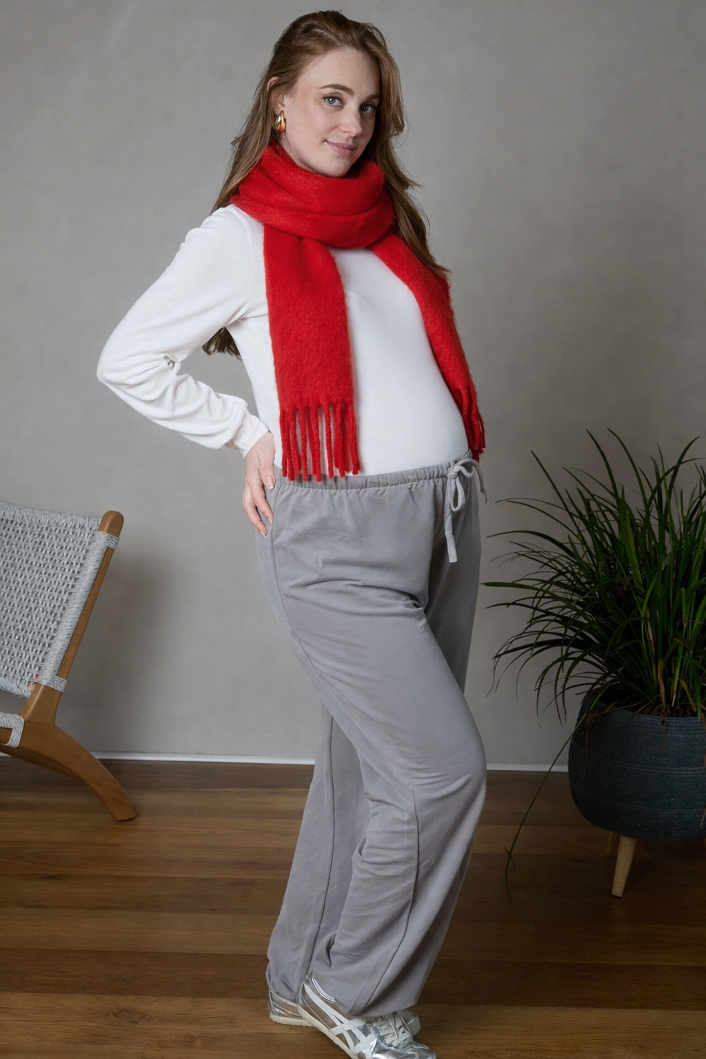 מכנס בלון להריון ולאחרי לידה ״סופי״ | אפור